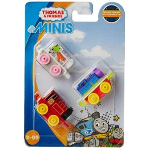 Fisher-Price Thomas & Friends Minis - Thomas de Trein Minis voertuigen - 3 op blister