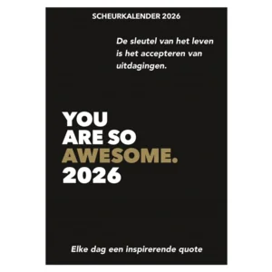 Scheurkalender - 2026 - You are so awesome - 13x18cm