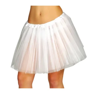 Rokje - Tutu - Tule - Wit - 40cm