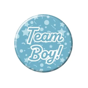 Paper Dreams  Badge Gender Reveal Team Boy