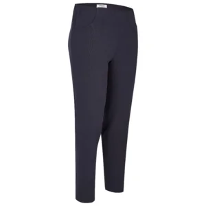 KJ Brand Broek: Susie, Blauw, Elastiek in de lenden ( BRA.352 )