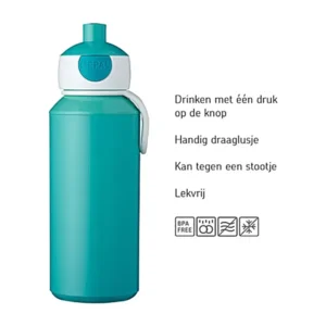 Mepal Drinkfles Pop-up Campus 400 ml - Paw Patrol