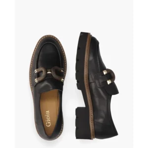 Gioia Yiyi Zwart Damesloafers