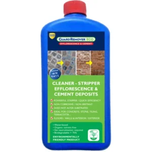 Cementsluierverwijderaar voor het verwijderen van cementsluier op vloeren en witte aanslag op gevels - Guard Remover Eco Efflorescence & Cement 5L 1 l