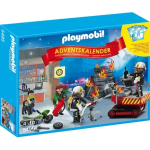Playmobil 5495 Adventskalender "Brandweer" met kaartspel