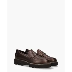 Si Pearl Donkerbruin Damesloafers