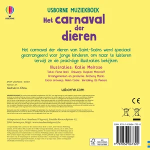 Boek - Carnaval der dieren - Klassieke deuntjes - Met geluid