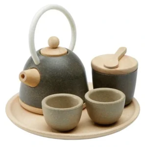 Theeservies - Chai latte - Klassiek - Hout