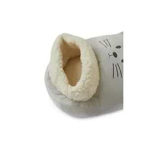 Balvi Kitty Voetenwarmer Kat - Grijs - one size fits all