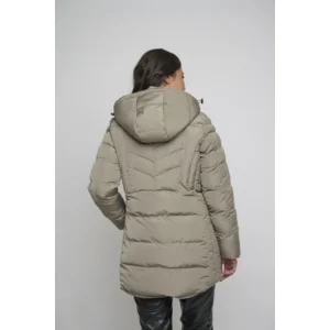 Rino & Pelle vest: NUSA, Taupe kleur ( Fungi ) winterjas ( RINO.26 )