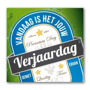 Kaart - Muziek - Vandaag is het jouw verjaardag - 025