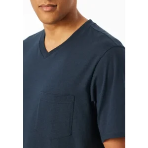 Schiesser - Comfort Essentials – Pyjama – 181153 – Navy