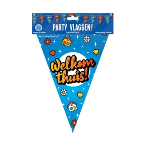 Vlaggenlijn - Welkom thuis - 10m