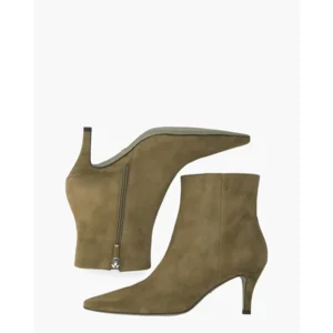 Lola Cruz 006T30BK Bruin Damesenkelboots