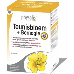 Physalis Teunisbloem + Bernagie  Voedingssupplement