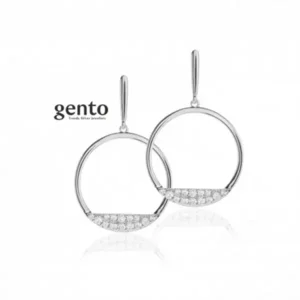 Zilveren Kettingen & Hangers Gento Jewels FB138/43