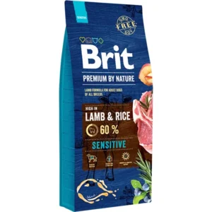 Brit Premium by Nature hondenvoer Sensitive Lamb 15 kg - Hond