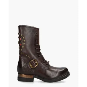 A.s.98 B80212 Bruin Dames Veterboots