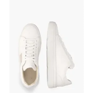 Agucino Teun Wit/Bruin Herensneakers