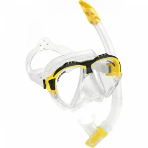 Cressi Snorkelset Matrix Geel