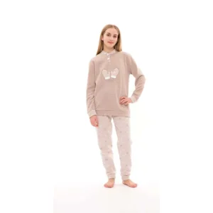 Gary meisjes pyjama: punto milano kwaliteit, super warm ( GARY.82 )