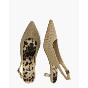 Lisa & Jo Goud Dames Slingbackpumps