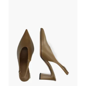 Guglielmo Rotta Alpha Nappa Khaki Dames Slingbackpumps