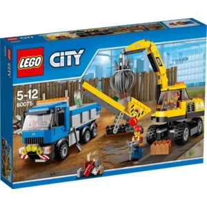 LEGO City - Graafmachine en Truck - 60075 (2de HANDS Product)