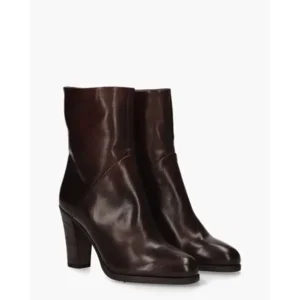 Pantanetti 15501E Donkerbruin Dames Enkelboots