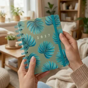 Agenda - 2027 - Bloom - Bladeren - 15 maanden - 04-AGE.BM.2702-1