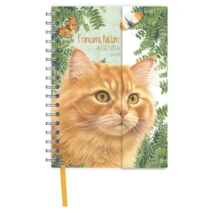 Spiraal agenda - 2024 - Franciens katten - Jeroen - 11x15.5cm