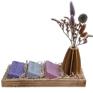 Verwenpakket 'Purple Harmony'– Marseille-zeep & Droogbloemen