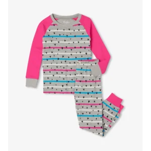 Hatley 2delige Meisjes Pyjama Confetti Hearts