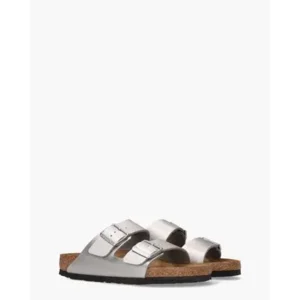 Birkenstock Arizona BS Zilver Damesslippers