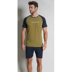 Tom Tailor Heren Pyjama: Groen ( TOM.24 )