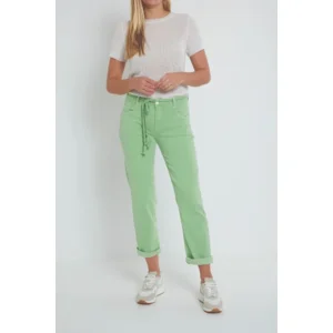 Para Mi broek: Bobby Authentic Morella, Bright Mint ( PARA.271 )