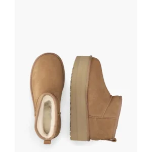 UGG Classic Ultra Mini Platform Boot Chestnut Dames Enkelboots