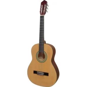 MSA kinder/jeugd-gitaar klassiek 3/4, naturel mat, voor linkshandigen