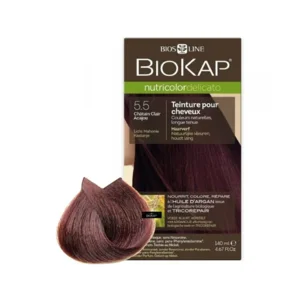 Biokap nutricolor delicato 5.5 licht mahonie kastanje 140ml