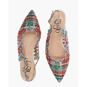 Lisa & Jo Deborah Multicolor Dames Slingbacksandalen