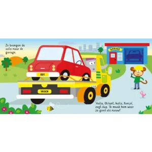 Boek - Meerijden op een takelwagen!  - Met geluid