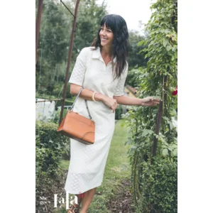 She Goes LaLa Hemdskleed: Off White, Ajour, gevoerd ( SHE.27 )