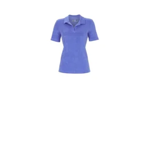 Ringella Bloomy Pyjama dames: Terry Badstof, Blauw, polo shirt ( RIN.557 )