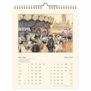 Week kalender - 2027 - Anton Pieck - Projector - 24,5x31,5cm