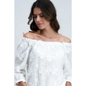 Signe Nature Dames bloes: Ecru, Kant ( Signe.1382 )