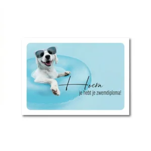 Kaart - Photo factory - Hoera je hebt je zwemdiploma - nr.38