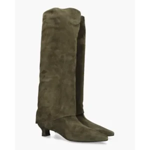 Julie Dee BR301 Groene Dames Laarzen
