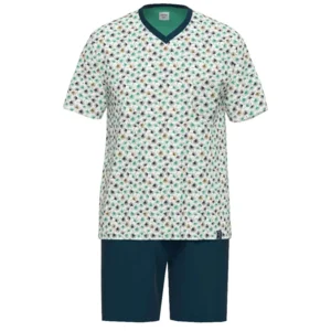 Ammann Heren Pyjama: Korte mouw, short; tot 4XL ( AMM.536 )
