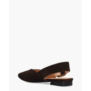 Gioia Aiby Donkerbruin Slingbacksandalen
