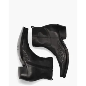 Sendra 12185 Zwart Heren Enkelboots